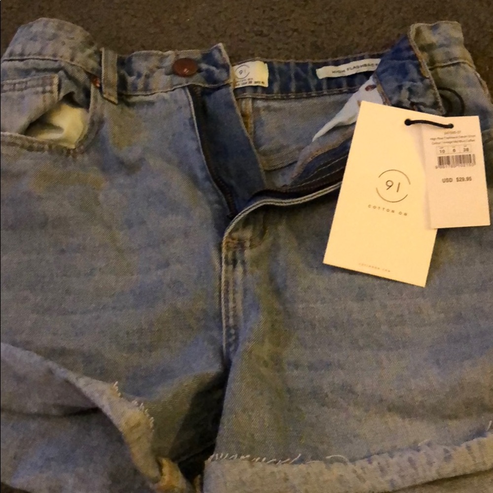 High waisted Cotton On Shorts Size 6